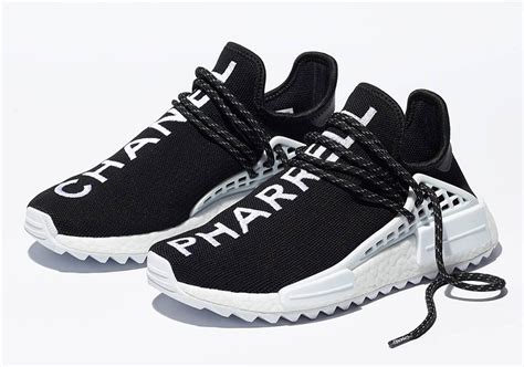 human race trail chanel and pharrell nmd price|pharrell williams adidas human race.